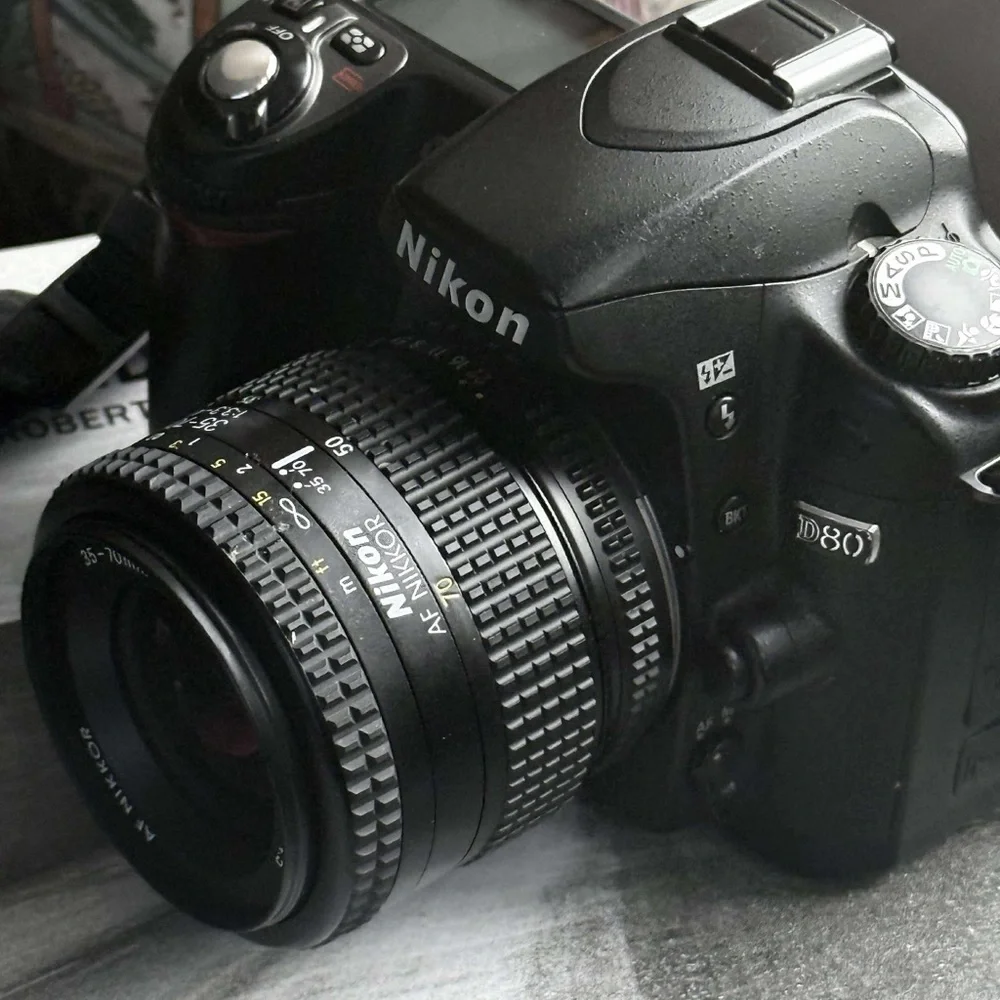 Nikon D80 Black Digital Camera